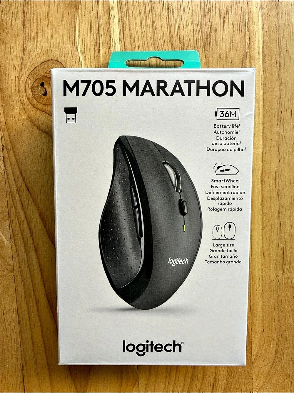 Logitech M705 Marathon Mouse - Picture 2 of 6